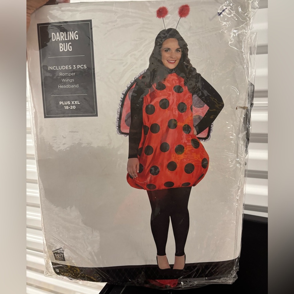 Amscan Red and Black Ladybug Costume